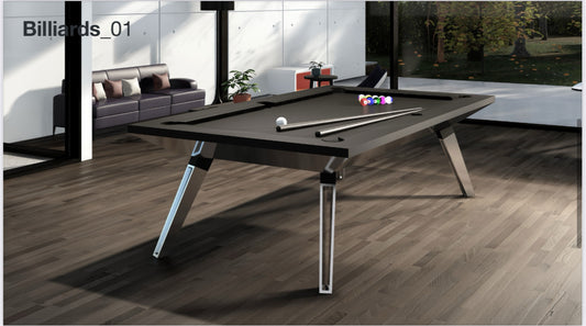 hochwertiger designer billardtisch